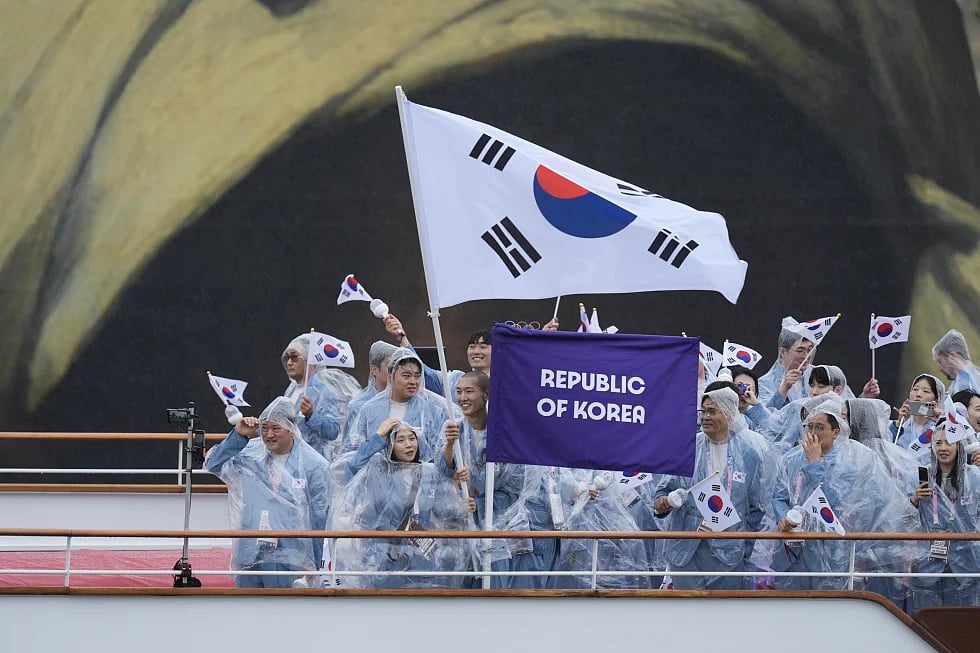 South Korean Team At Paris Olympics